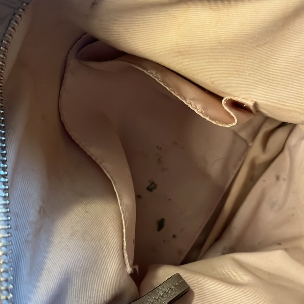 COACH Grey and Silver Shoulder Crossbody Purse Medium Sized - Picture 6 of 9